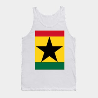 Ghana flag Tank Top